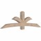 Ekena Millwork Davenport Smooth Timber Gable Bracket, Douglas Fir, 96"W x 28"H x 5 1/2"D x 5 1/2"F, 7/12 Pitch GBW096X28X0606DAV00SDF - alternate 5